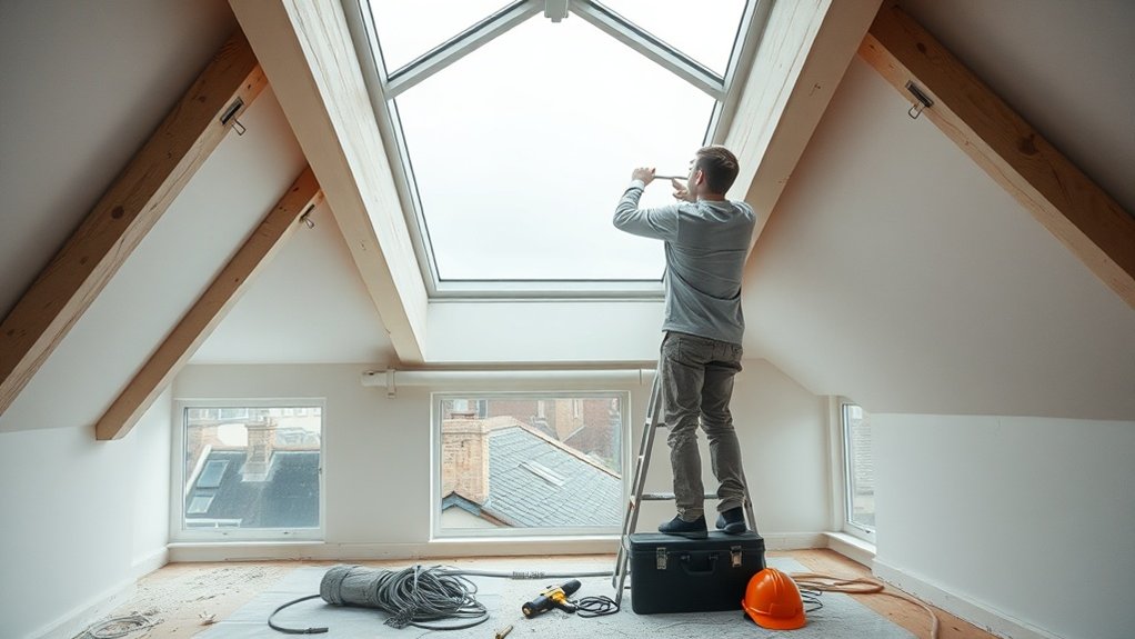 Electric Skylight Installation Hither Green