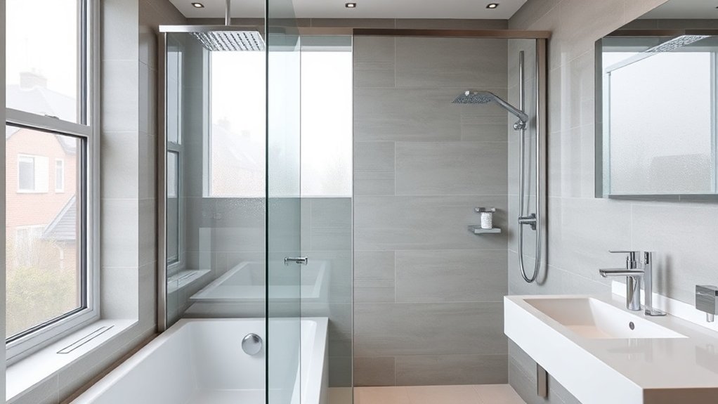 Semi-Frameless Shower Screens Hither Green